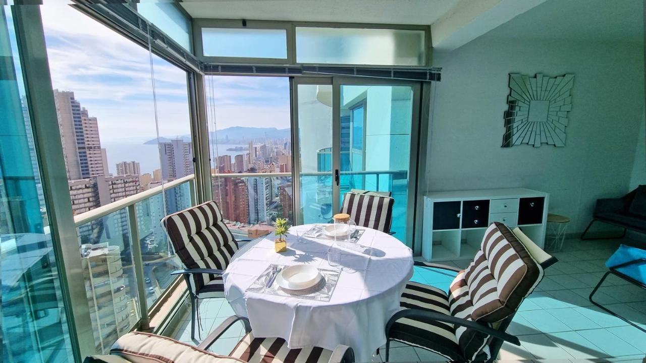 Skyline 14 Large And Sunny All-Day Balcony With Stunning Sea Views Benidorm Extérieur photo
