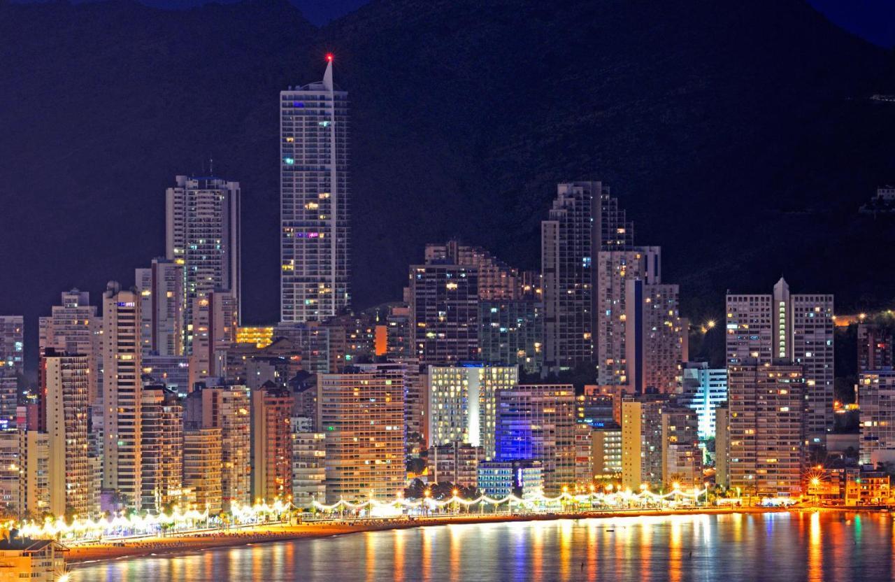 Skyline 14 Large And Sunny All-Day Balcony With Stunning Sea Views Benidorm Extérieur photo